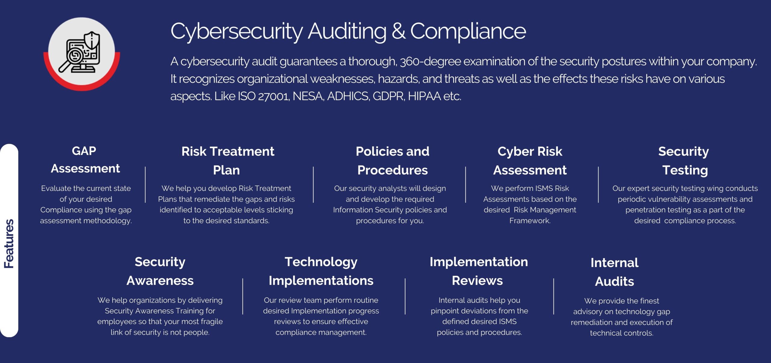 Cyber Security Auditing & Compliance Services by GBS