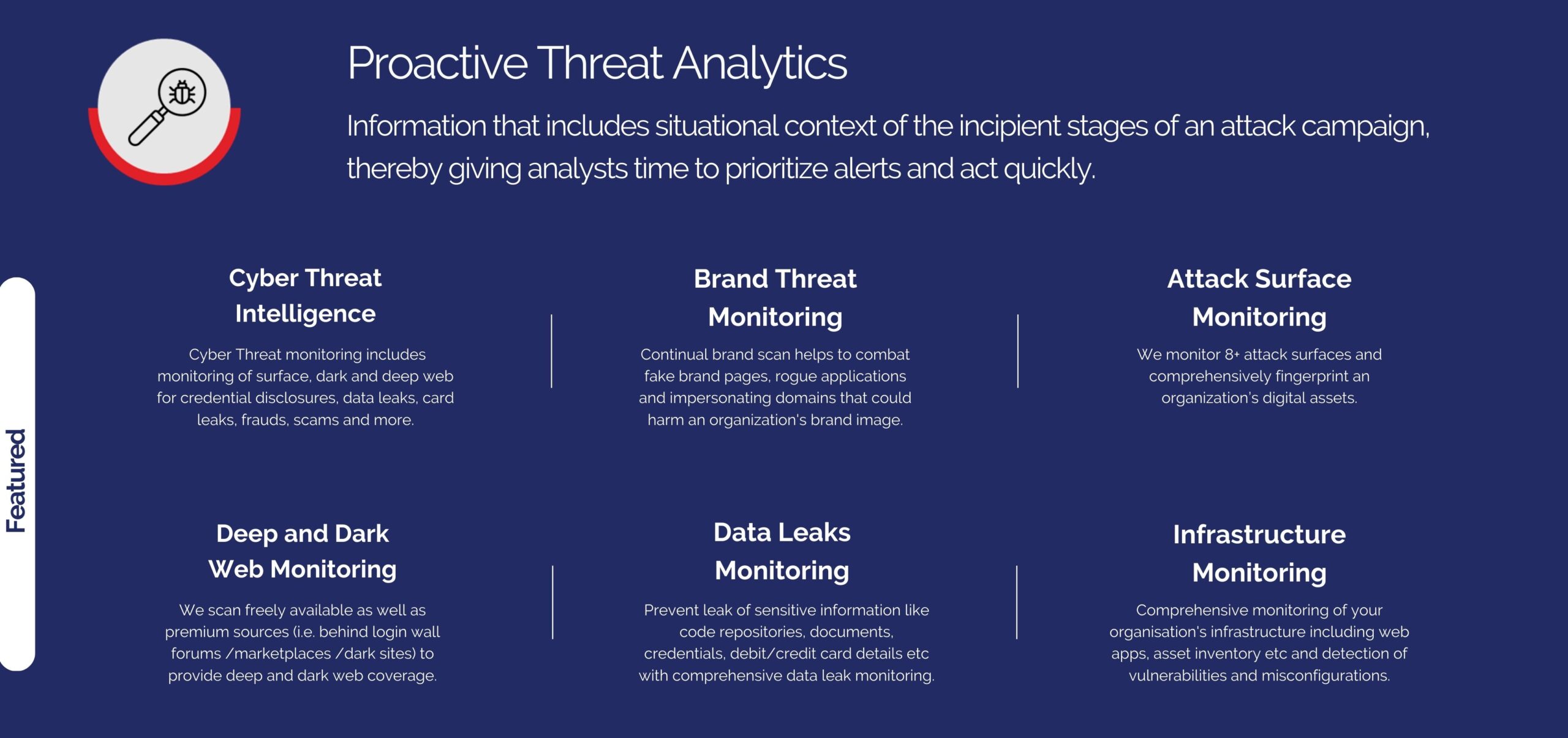Cyber Security Proactive Threat Analytics