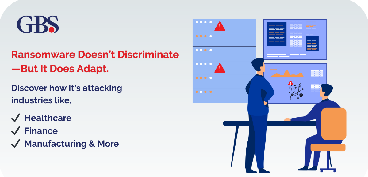GBS Blog - Top Middle East Industries at Risk of Ransomware Attacks in 2025 (And How to Protect Them)​ - Image